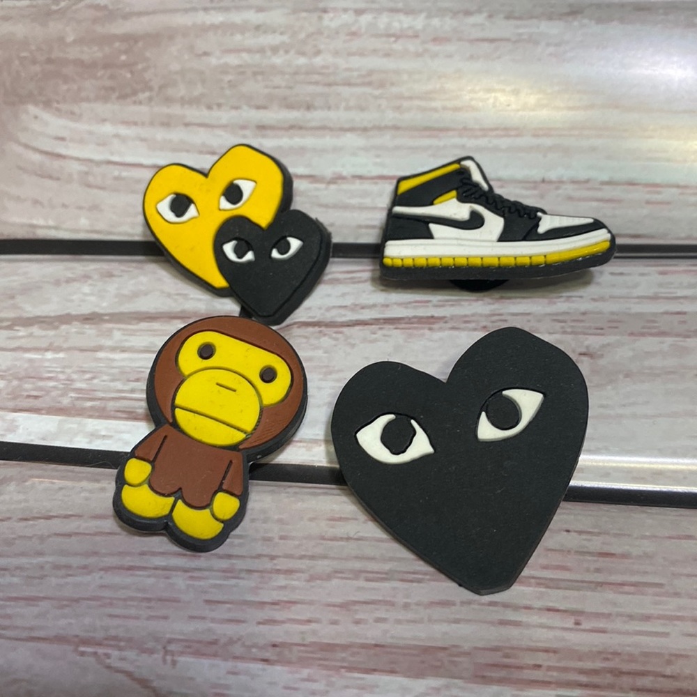 CROC CHARMS 4Pack
